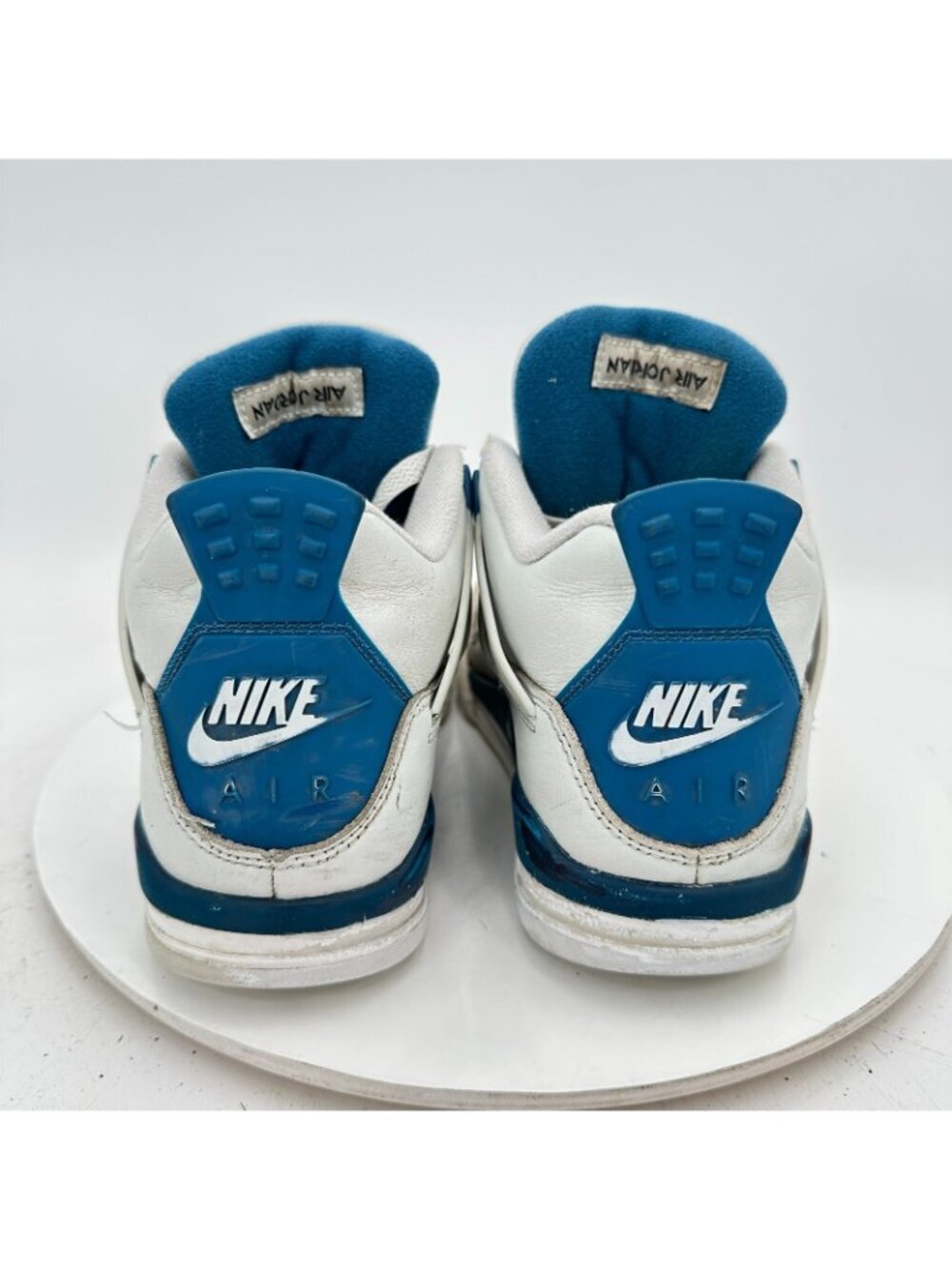 Nike Air Jordan 4 Retro Youth Size 5.5Y women 7 HF4281-141 Industrial Blue Shoes - Picture 5 of 11